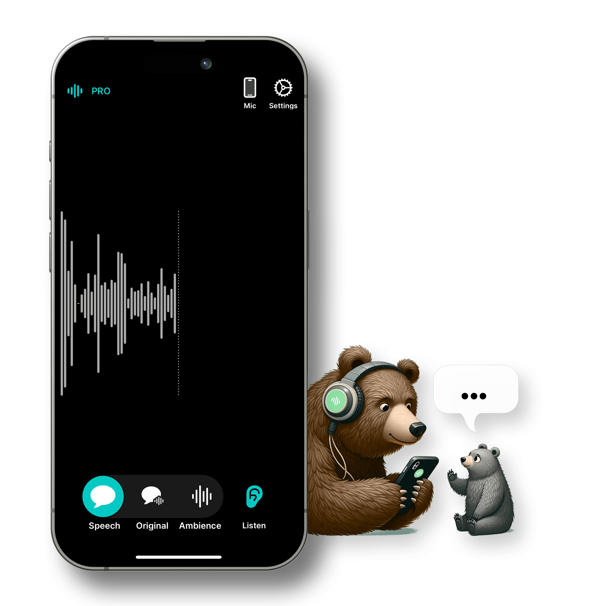 Hearing upgrade illustration